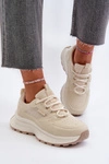 Sneakersy Damskie HI-POLY SYSTEM Big Star NN274A105 Beżowe 