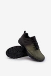 Męskie Buty Sportowe Trekkingowe Khaki Menesio