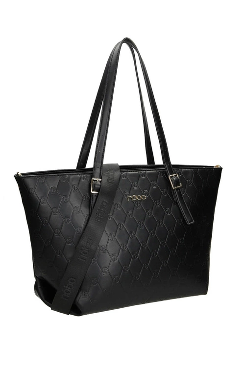 Torebka Shopperka NOBO M0140-C020 Czarna