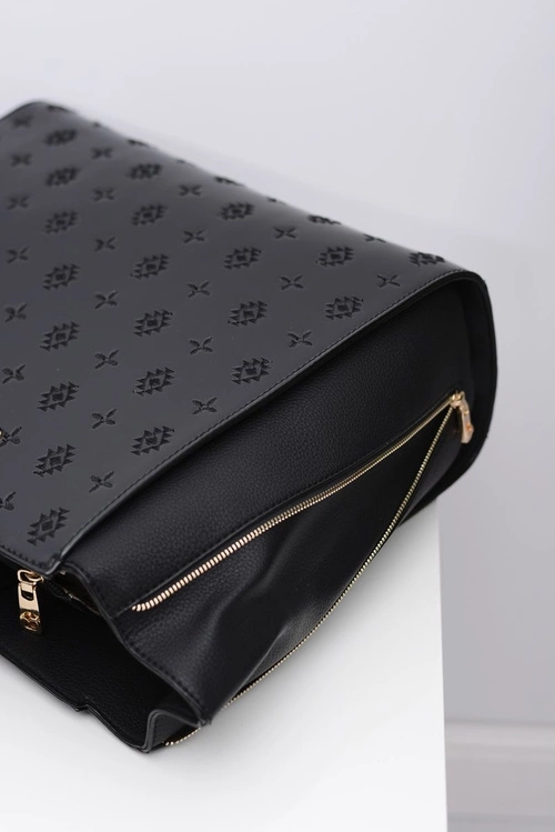 Damska Duża Czarna Torba Nobo