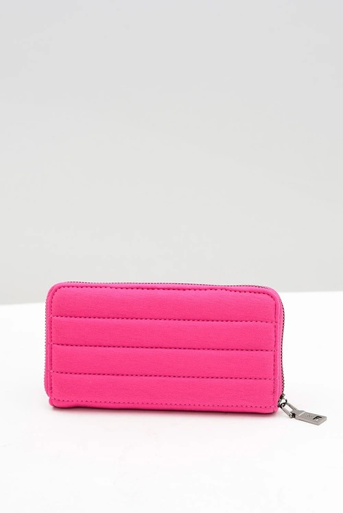 Duży Damski Portfel Fuksja DIANA&CO