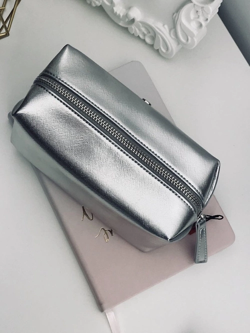 Kosmetyczka Saszetka Monnari Srebrna