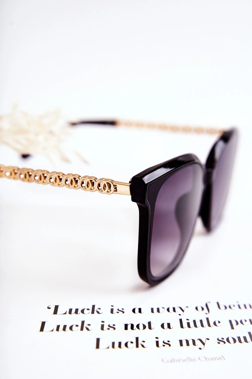 Damskie Okulary Przeciwsłoneczne V130035 Czarne