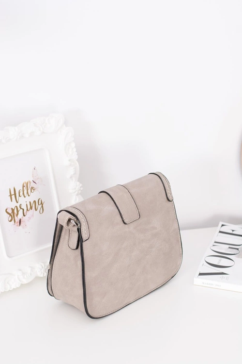 Damska Beżowa Elegancka Listonoszka