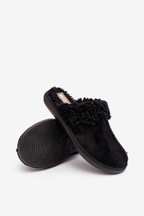 Ocieplane Kapcie Damskie Inblu EK000010 Czarne