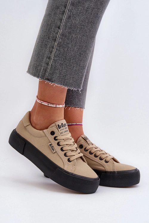 Trampki Damskie Lee Cooper LCW-24-31-2721 Beżowe