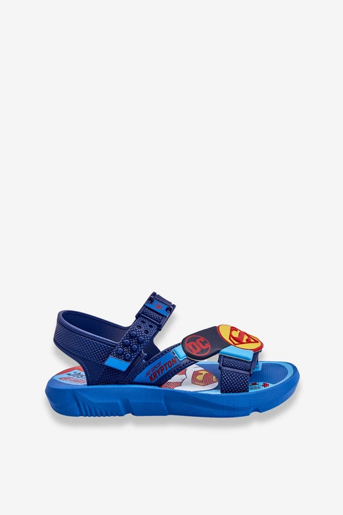 Dziecięce Sandałki Superman Grendene Kids JJ385050 Niebieskie