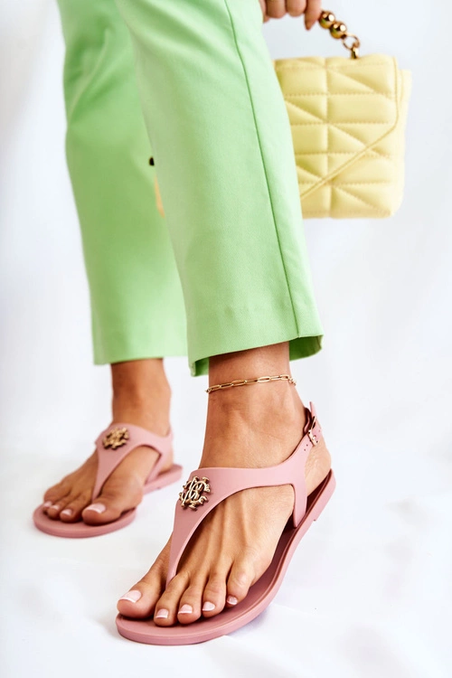 Damskie Sandałki Różowe Sonner