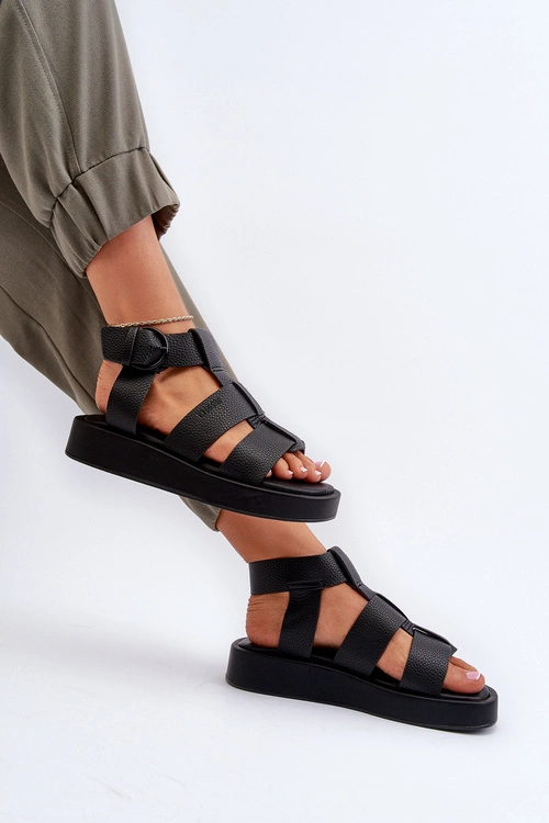 Damskie Sandały Big Star NN274071 Czarne