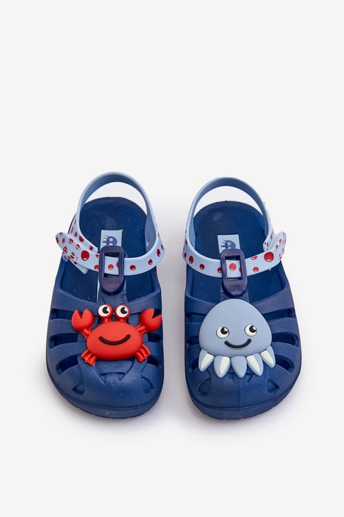 Sandałki Dziecięce Na Rzep 83486 Ipanema Summer XIII Baby Niebieskie