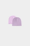 Dwustronna Czapka Dziecięca Beanie 4F 4FJWAW24ACAPU449-54S Różowa