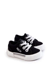 Dziecięce Niskie Trampki Big Star JJ374164 Czarne