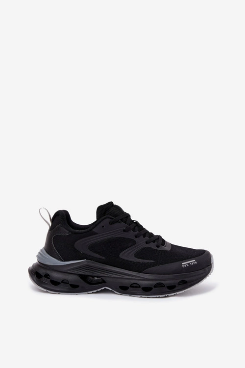 Buty Sportowe Męskie Na Platformie Big Star RR174022 Hi-Poly System Czarne