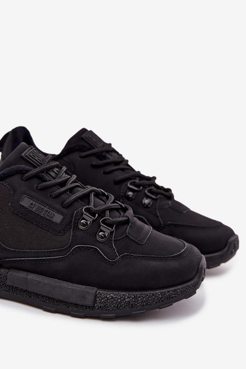 Buty Sportowe Męskie Ocieplane SS174411 HI-POLY SYSTEM Czarne