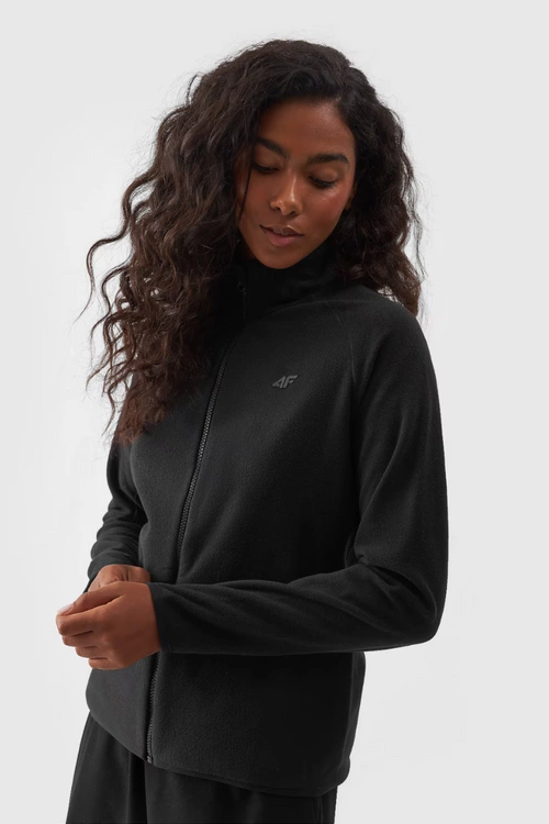 Polar Damski Regular Ze Stójką 4F 4FWMM00TFLEF294-20S Czarny