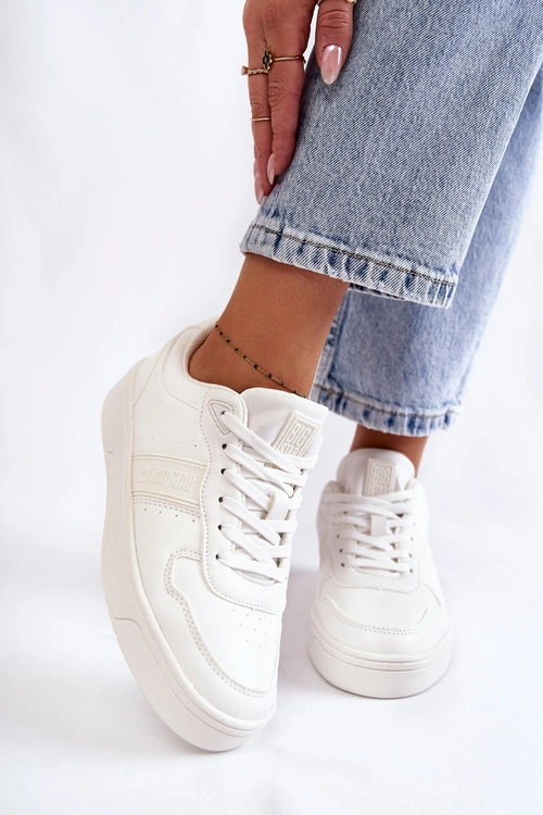 Niskie Buty Sportowe Memory Foam System Big Star KK274259 Białe