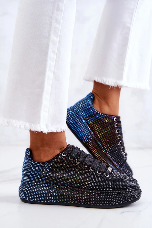 Sneakersy Buty Sportowe Dżety GOE JJ2N4050 Czarne