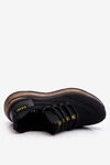 Wsuwane Męskie Buty Sportowe GOE LL1N4024 Czarne