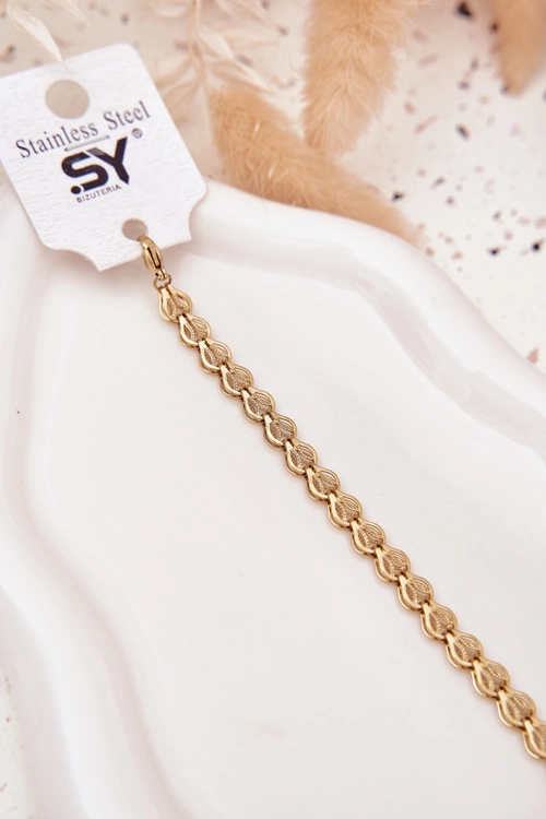 Bransoletka Ze Stali Chirurgicznej Złota