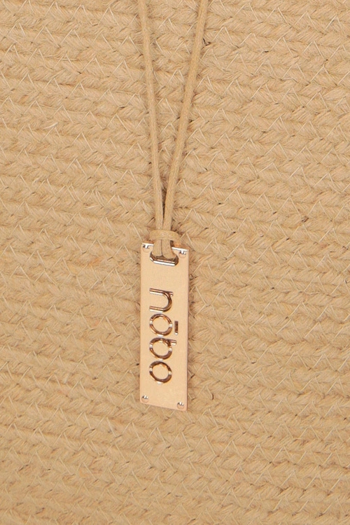 Torebka Plażowa Koszyk NOBO XP0400-C020 Beżowo-Czarna