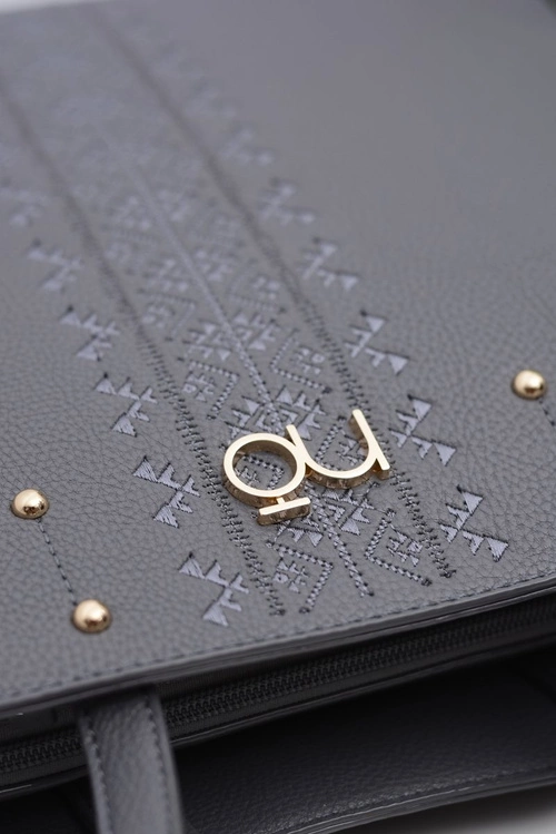 Damska Duża Szara Torba Nobo