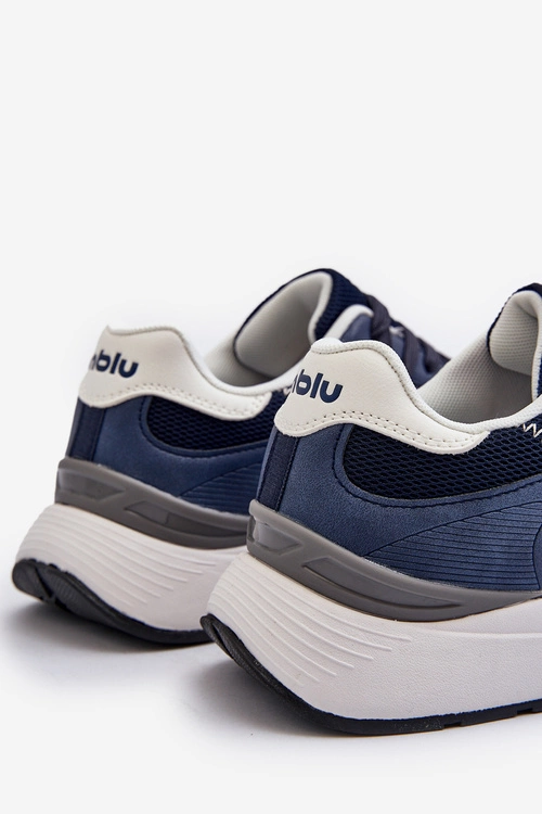 Sneakersy Buty Sportowe Męskie INBLU IU000006 Granatowe