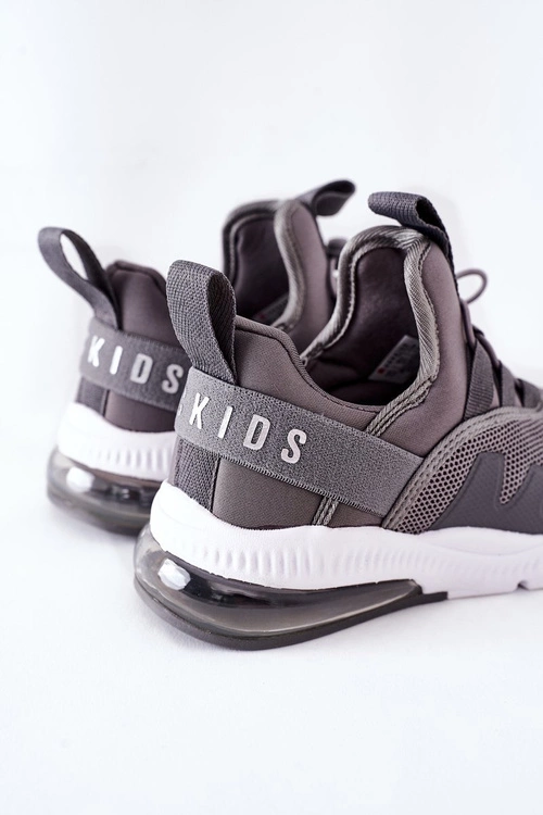 Dziecięce Sportowe Buty Sneakersy ABCKIDS Szare