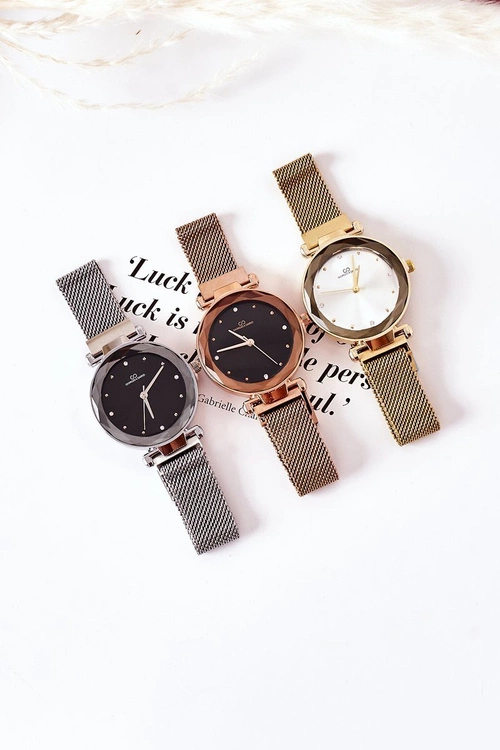 Zegarek Na Bransolecie Mesh Giorgio&Dario Złoty