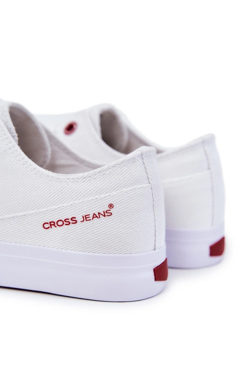 Klasyczne Męskie Trampki Cross Jeans JJ1R4031C Białe
