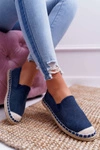 Espadryle Damskie Cross Jeans Granatowe DD2R4108