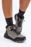 Buty Trekkingowe Młodzieżowe Ocieplane McKeylor 14011 Szare