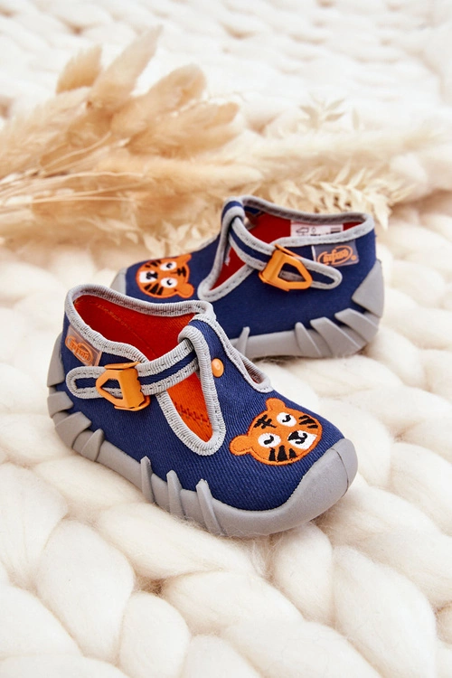 Buty Papcie Befado Tygrys 110P462 Granatowe