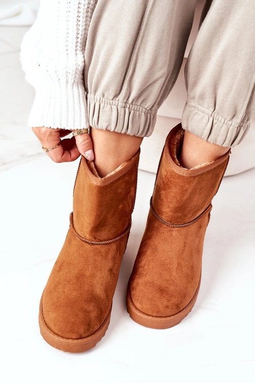 Śniegowce Cross Jeans EE2R4028C Brązowe