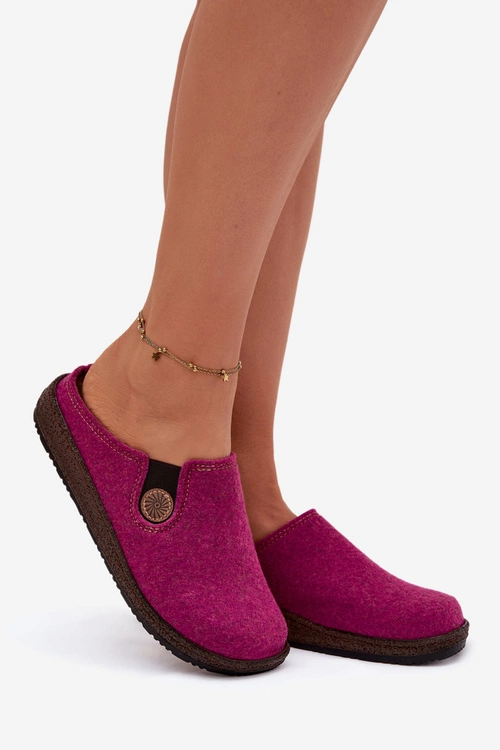 Obuwie Domowe Kapcie Damskie Inblu NL000010 Różowe