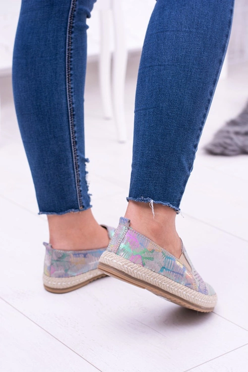 Damskie Skórzane Tenisówki Wsuwane Ingrid