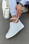 Sportowe Damskie Buty Białe New Haven