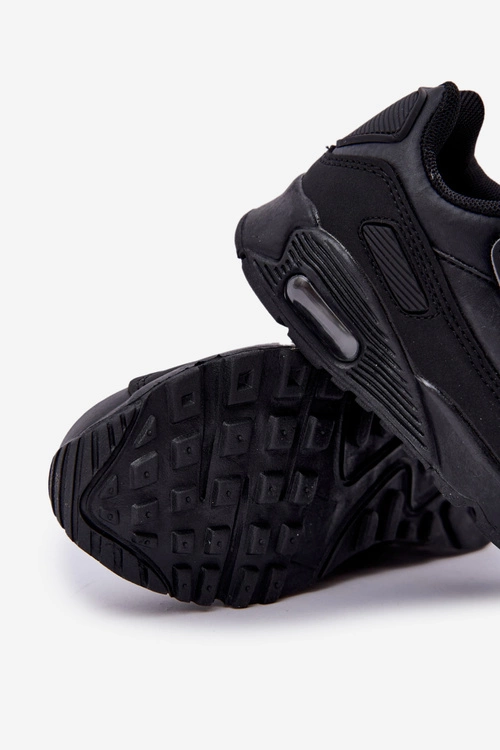 Sneakersy Dziecięce Na Rzep Czarne Krissandra