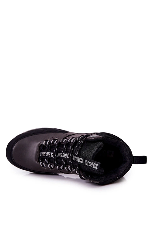 Wysokie Sportowe Buty Big Star II174176 Czarne