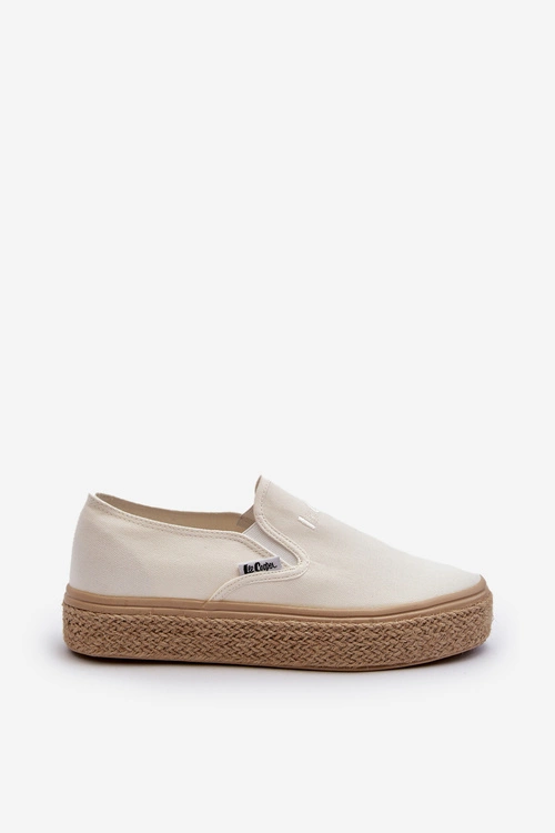 Damskie Trampki Slip-On Z Plecionką Lee Cooper LCW-24-44-2430