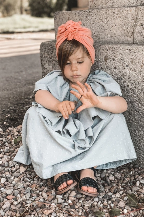 Dziecięce Sandały Z Plecionką Czarne Bailly