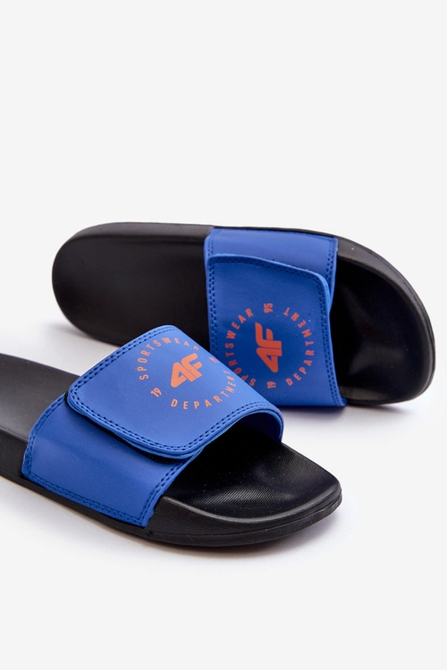 Klapki Chłopięce 4FJMM00FFLIM043-33S Niebieskie