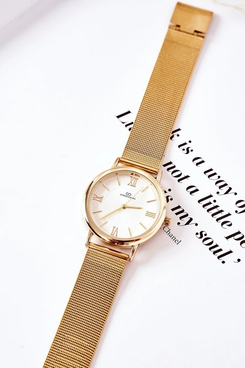 Zegarek Na Bransolecie Mesh Giorgio&Dario Złoty