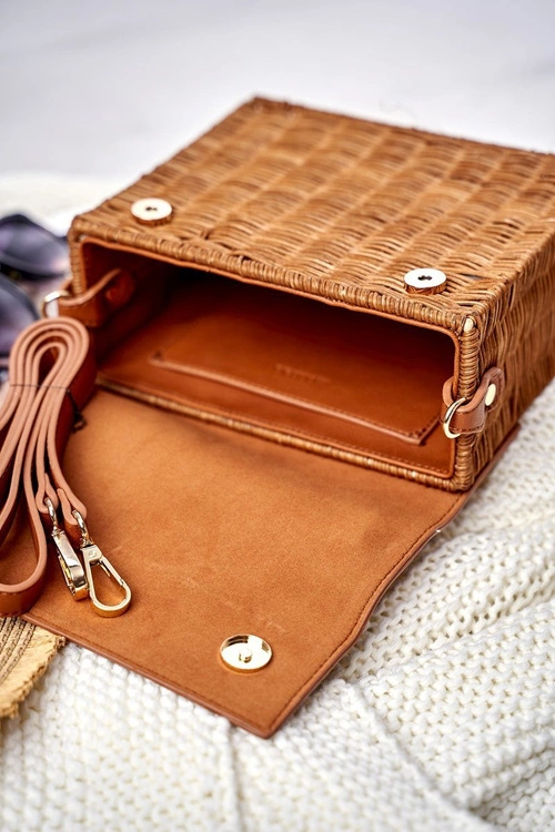 Torebka Damska Monnari Karmelowe Kuferek BAG3660-017