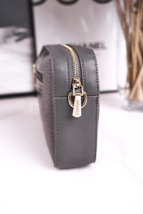 Mała Torebka Damska Listonoszka MONNARI BAG7480-019 Szara