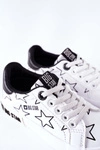 Dziecięce Skórzane Tenisówki BIG STAR II374001 Białe