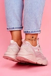 Damskie Sportowe Obuwie Sneakersy Big Star Różowe FF274960