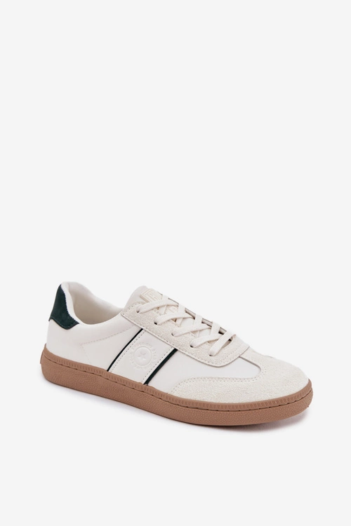 Niskie Sneakersy Męskie Big Star SS174078 Białe