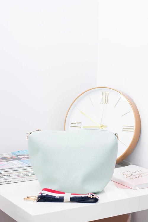 Turkusowa Torebka Damska A4 Shopper Bag