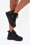 Buty Sportowe Damskie Na Platformie Big Star SS274509 Czarne