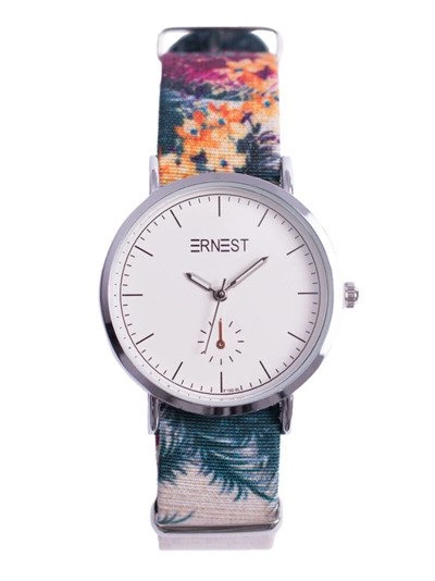 Damski Zegarek Ernest Flores Kolorowy